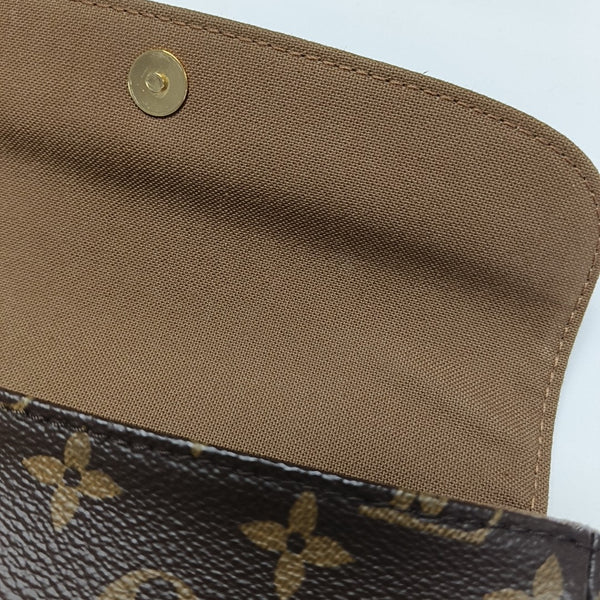 IVY Monogram Coated Canvas Brown