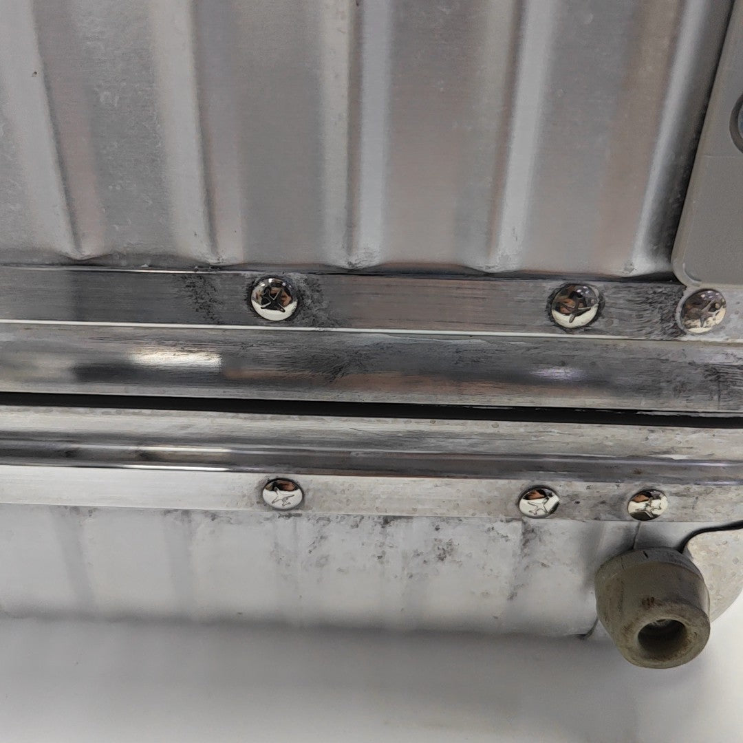 Special Material Luggage Silver