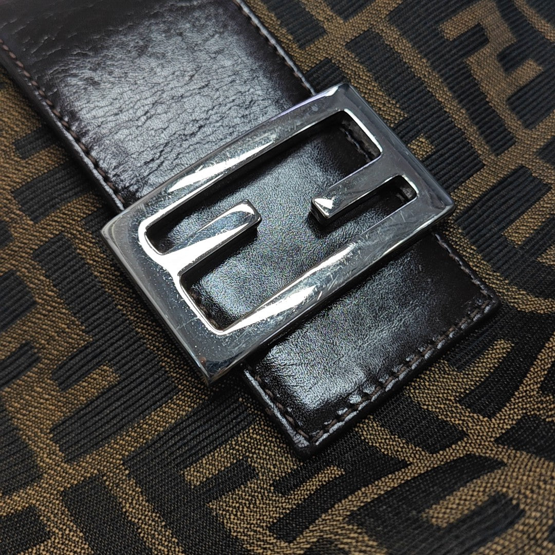 Canvas Shoulder Bag Brown