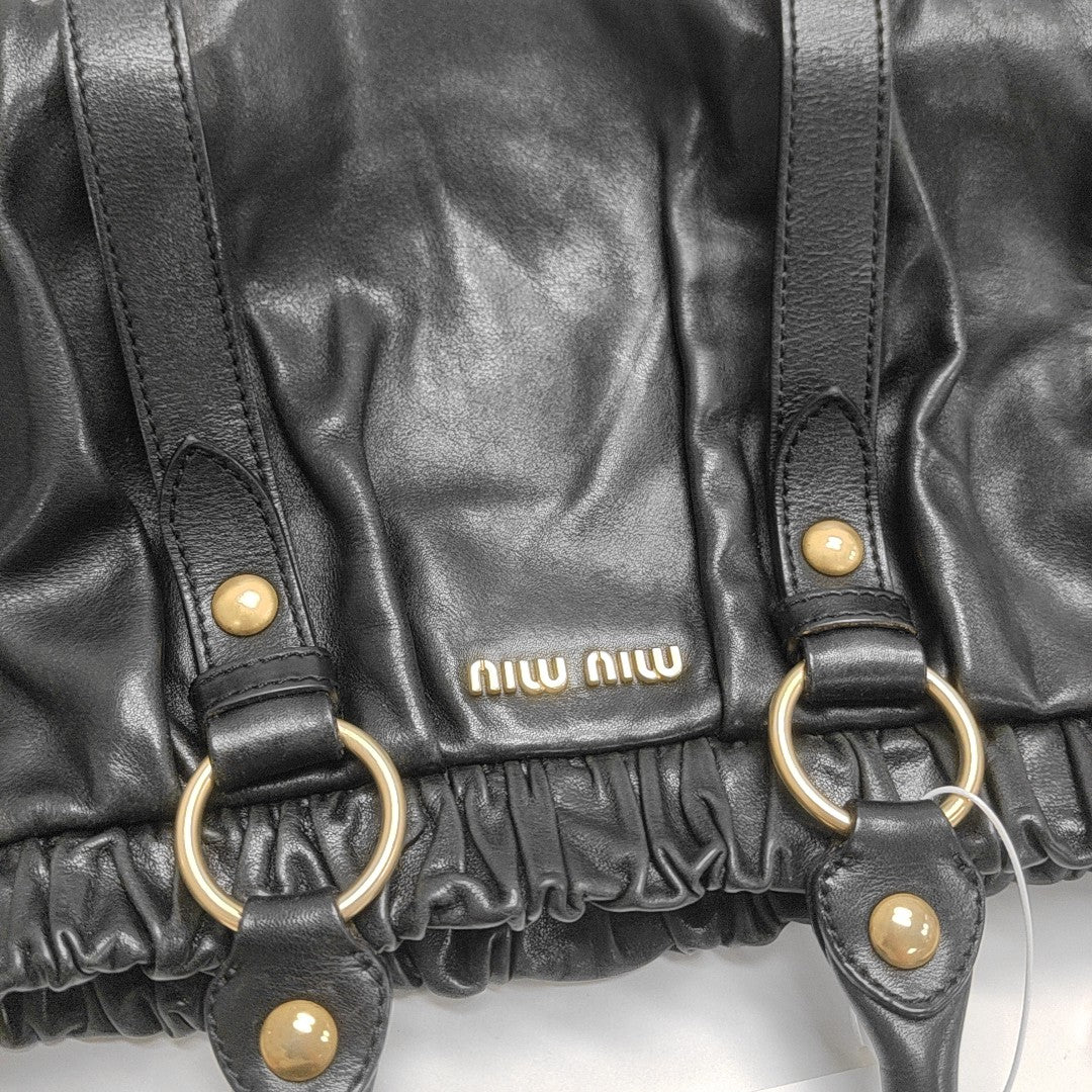 Calfskin Tote Bag Black
