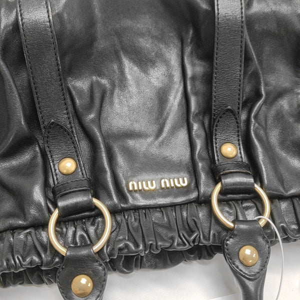 Calfskin Tote Bag Black
