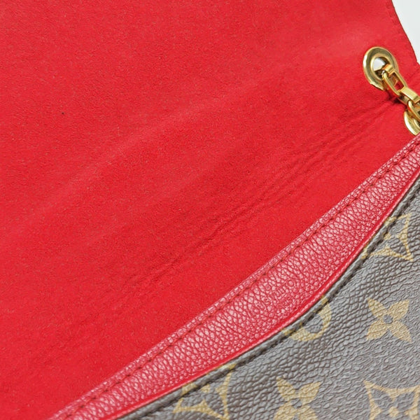 PALLAS BB Monogram Coated Canvas Brown