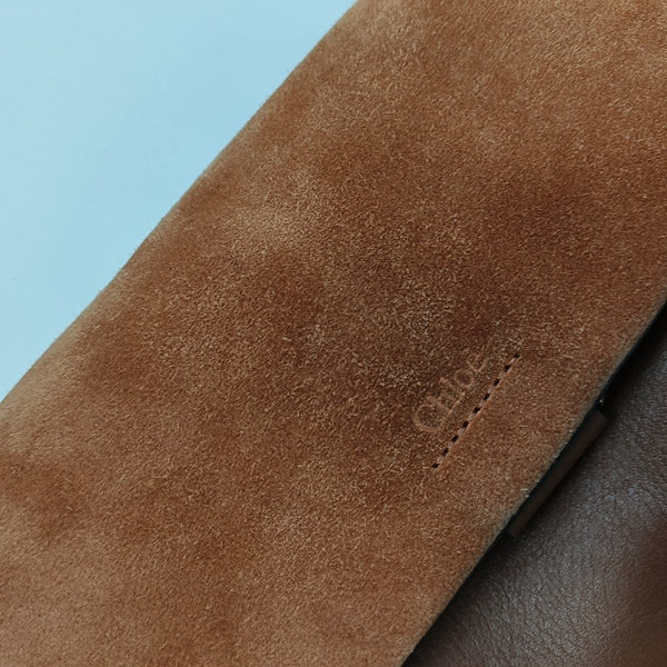 Faye Small Calfskin Brown
