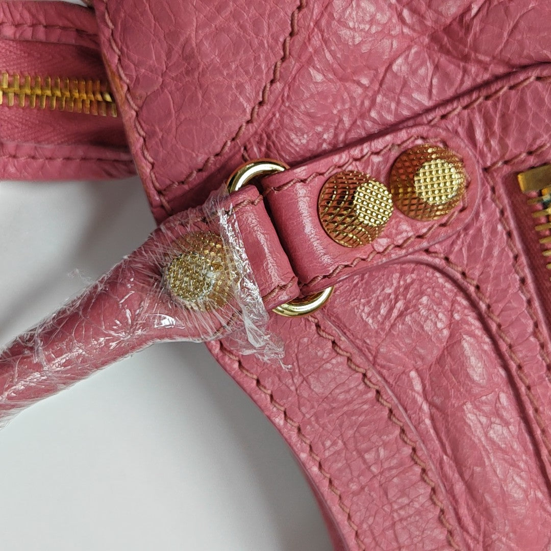 Classic City Mini Lambskin Red