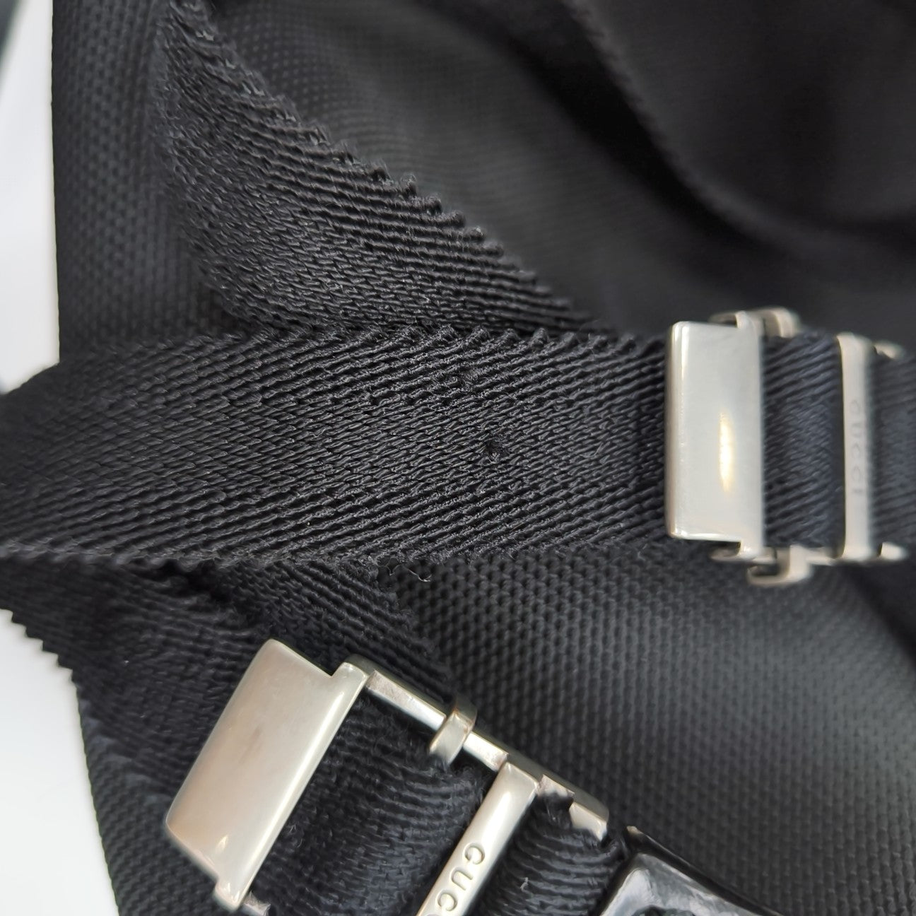 Fabric Backpack Black