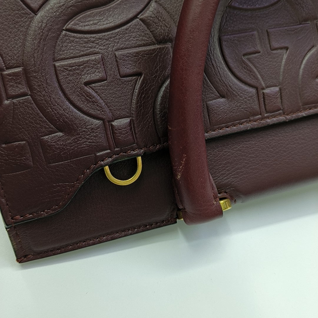 Trifolio Medium Calfskin Red