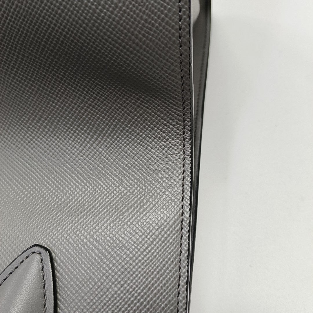 Monochrome Saffiano Calfskin Gray
