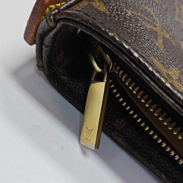 LOOPING GM Monogram Coated Canvas Brown