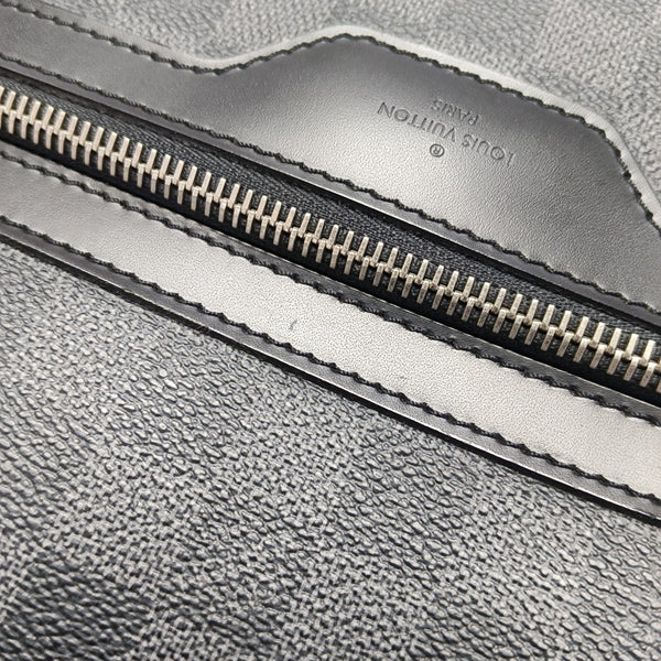 STEEVE Damier Graphite Coated Canvas Gray