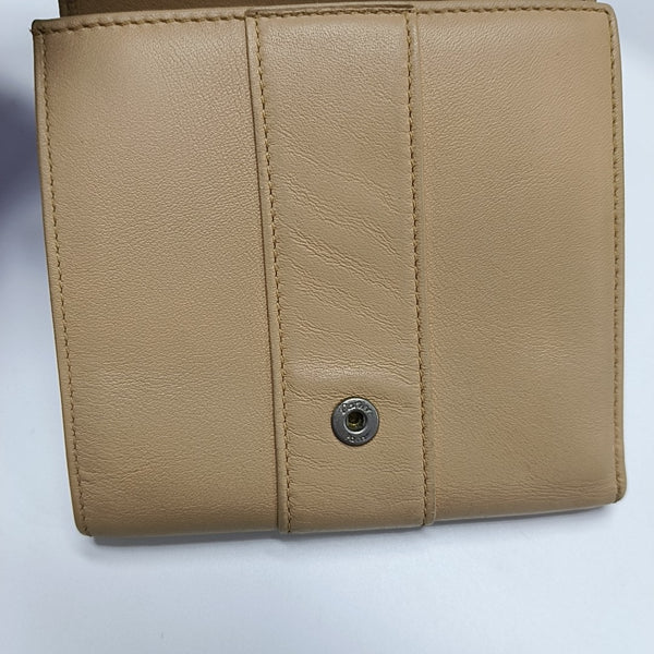 Calfskin Wallet Beige