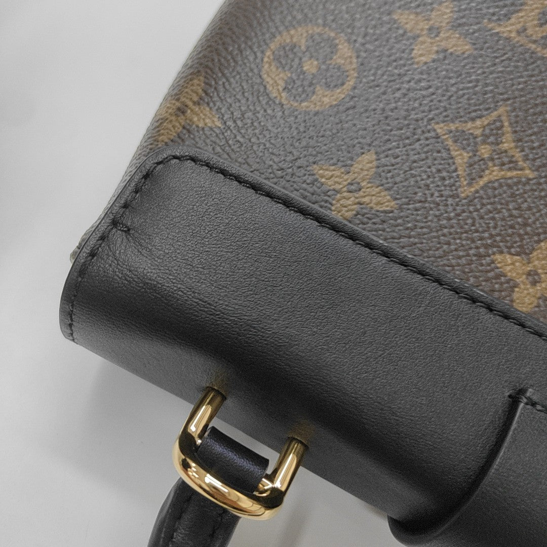 LOCKY BB Monogram Coated Canvas Brown
