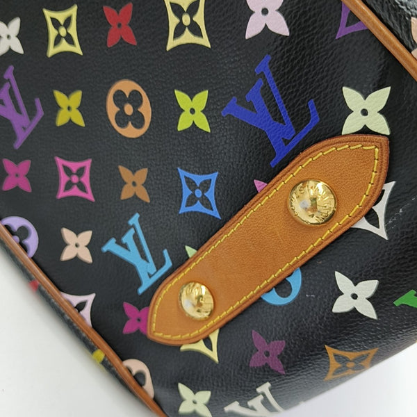 LV × TM RITA Monogram Coated Canvas Black