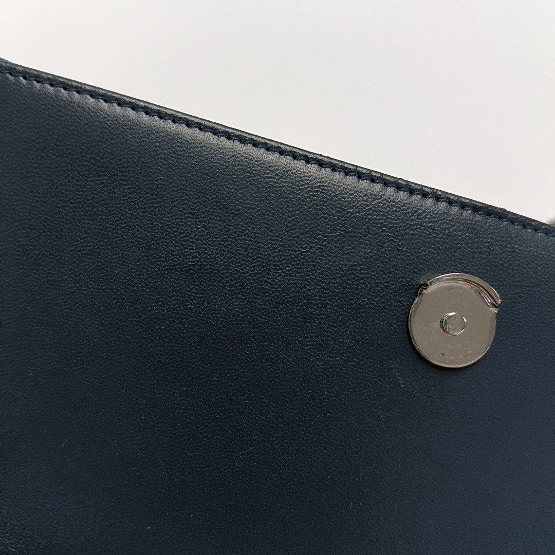 Authenticated pre-owned  KATE WOC Velvet Blue - Shoulder Bag at Looply