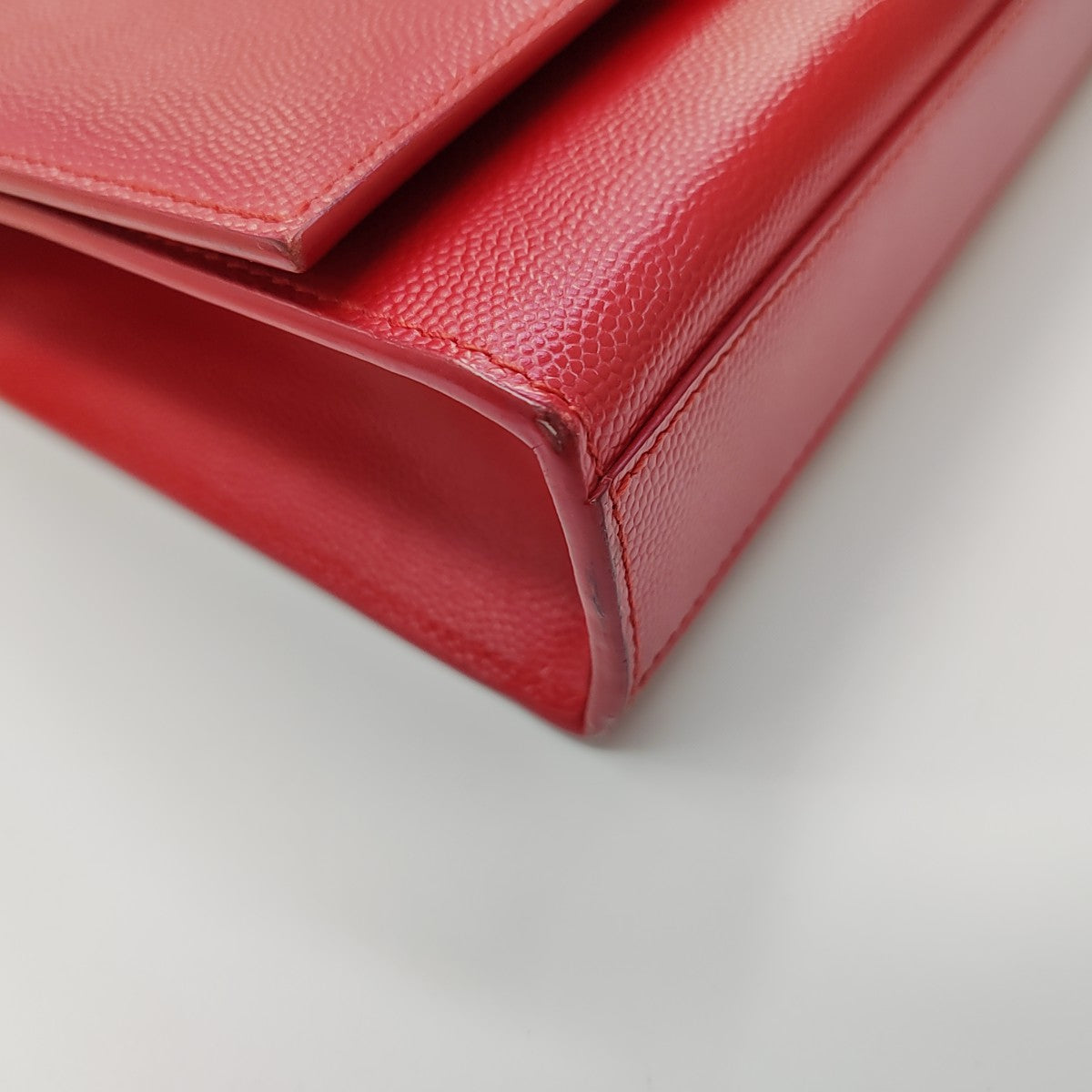 KATE Medium Calfskin Red