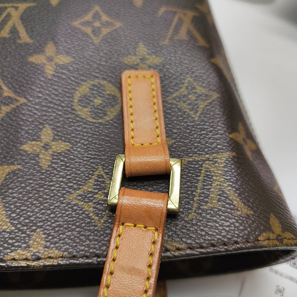 VINTAGE VAVIN PM Monogram Coated Canvas Brown