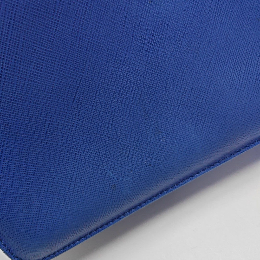 Kelly Calfskin Blue