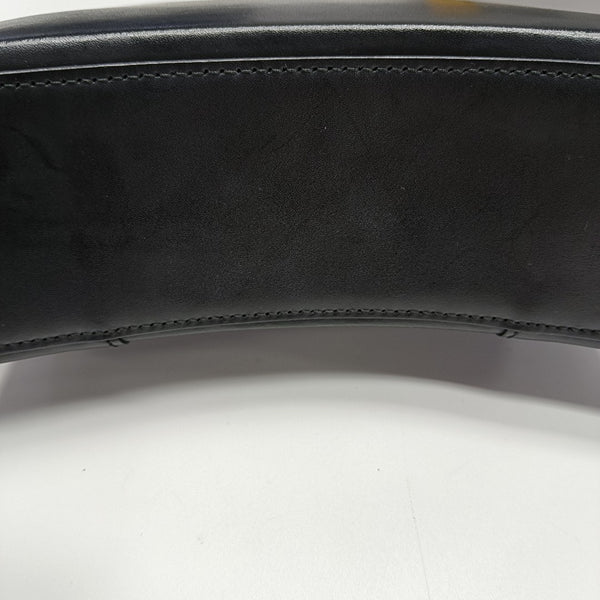 Hourglass S Calfskin Black