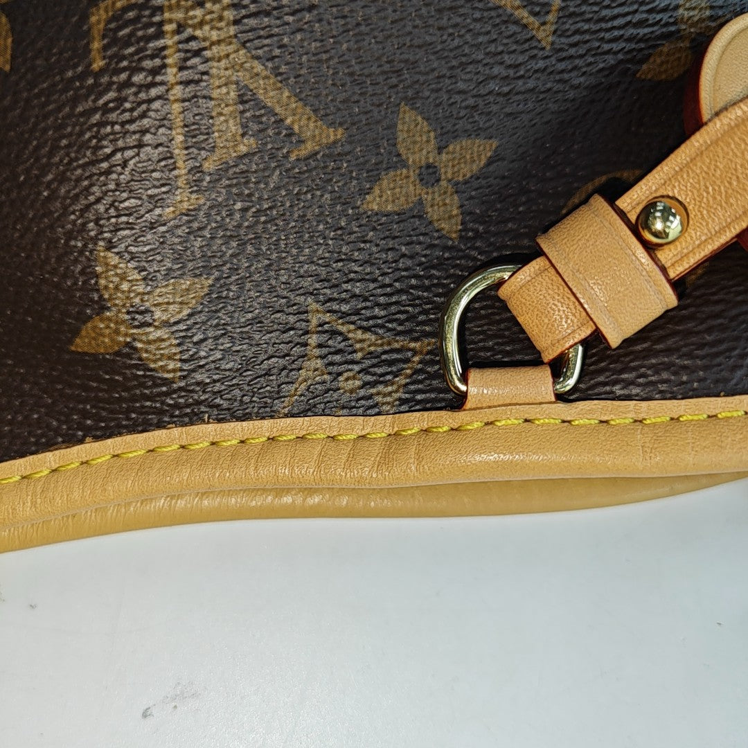 CARRYALL PM Monogram Coated Canvas Brown