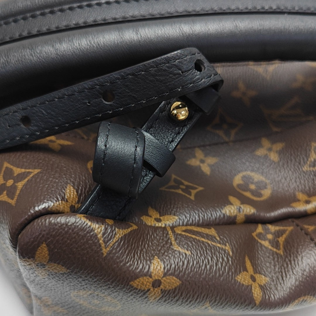 PALM SPRINGS PM Monogram Coated Canvas Brown