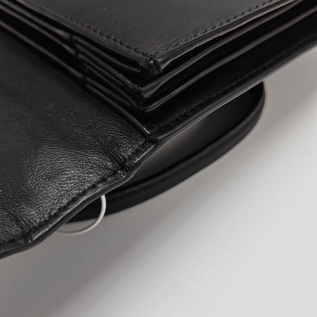 Lambskin Shoulder Bag Black