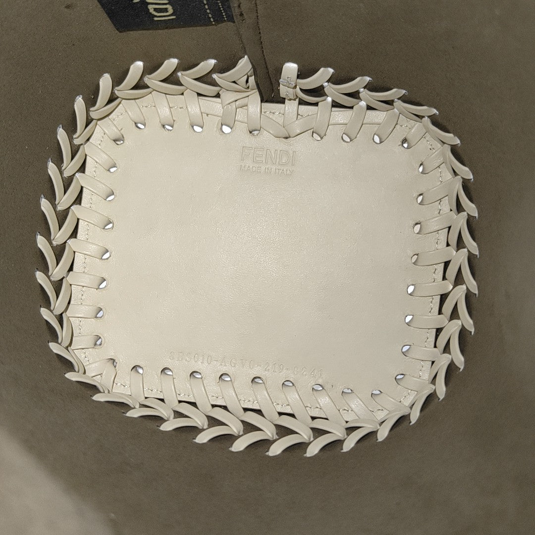 Mon Tresor Mini Calfskin White