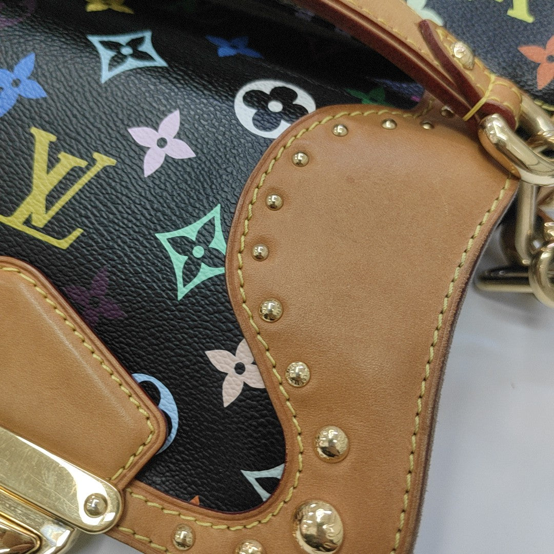 LV × TM MARILYN Monogram Coated Canvas Black