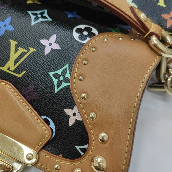 LV × TM MARILYN Monogram Coated Canvas Black