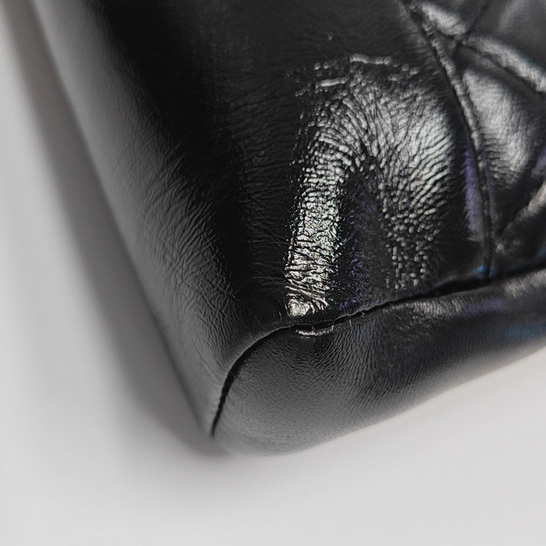 CHANEL 31 Mini Quilted Lambskin Black