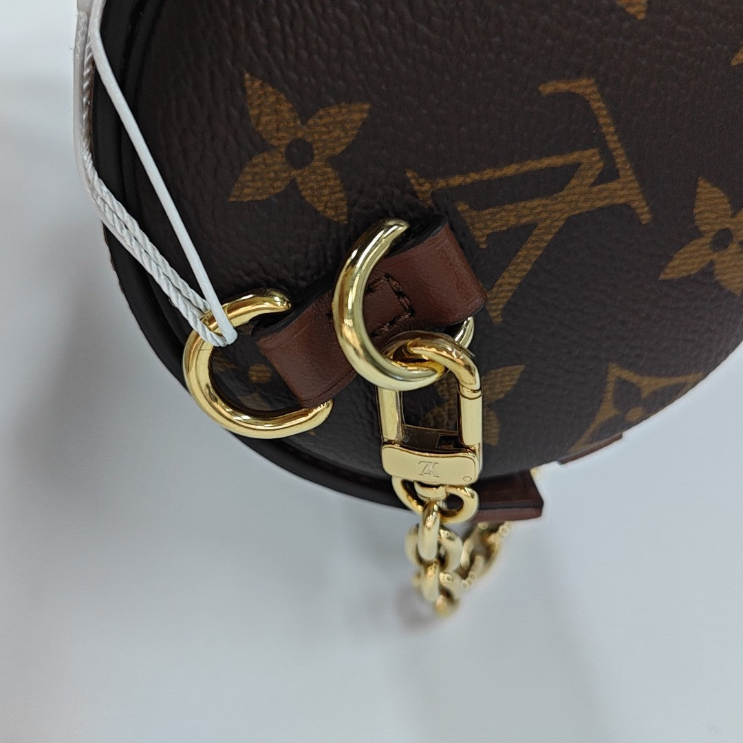 PAPILLON 19 Monogram Coated Canvas Brown