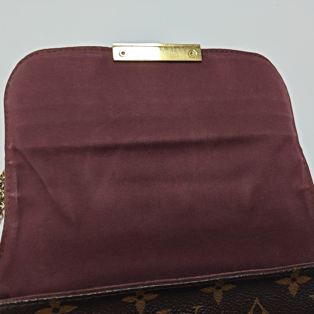 FAVORITE PM Monogram Coated Canvas Brown