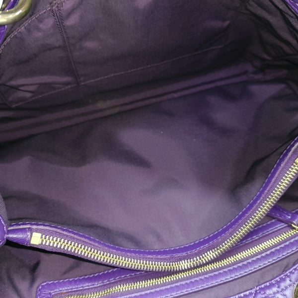 Dior Soft Cannage Calfskin Purple