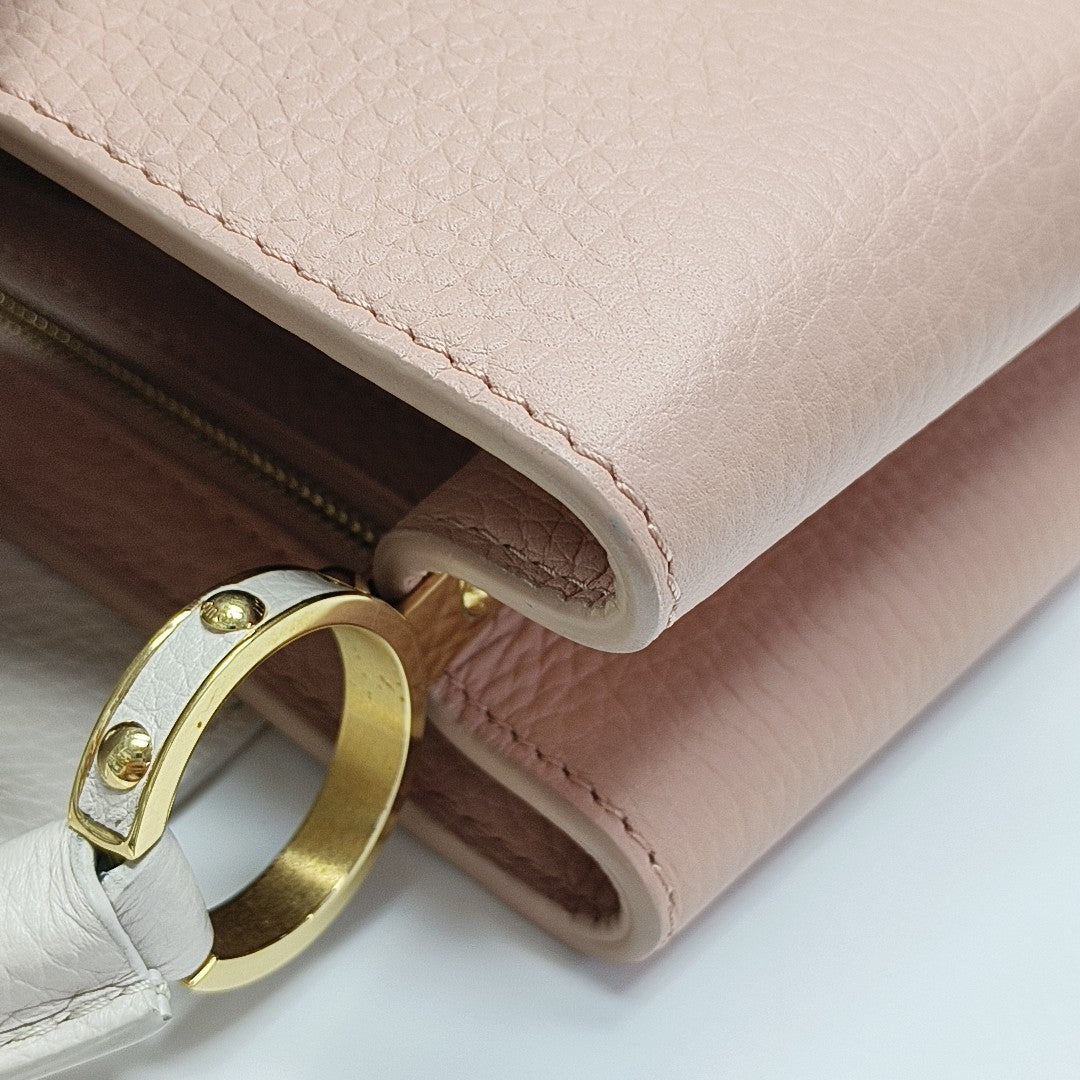 CAPUCINES BB Calfskin Pink