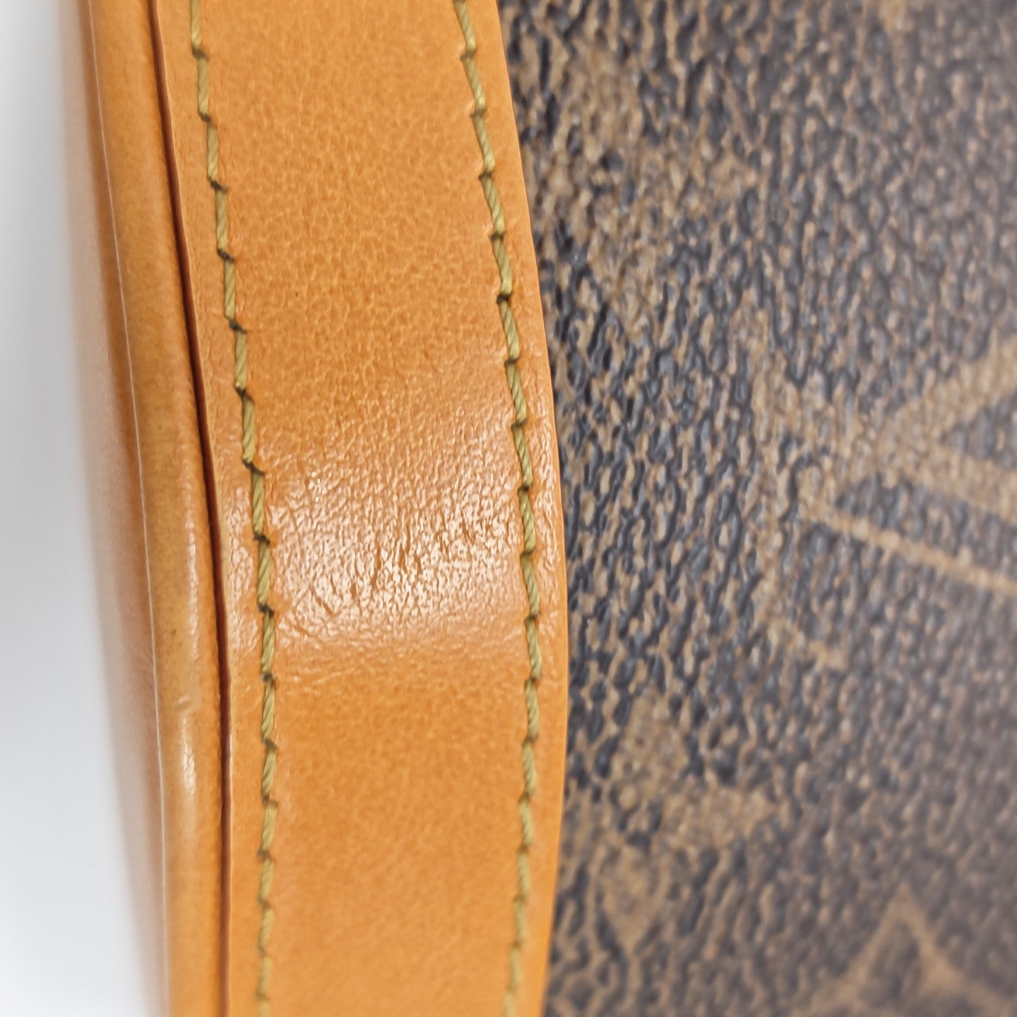 ENVELOPE Monogram Coated Canvas Brown