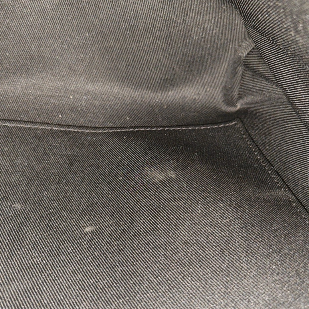 MICK Damier Graphite Coated Canvas Gray