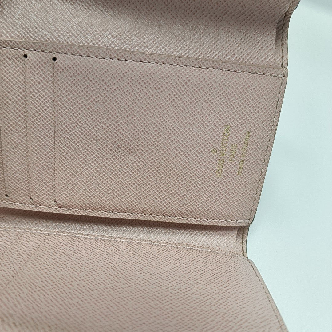 VICTORINE Monogram Coated Canvas Brown Wallet