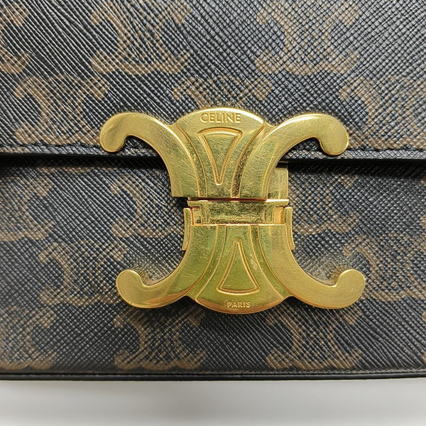 TRIOMPHE Teen Coated Canvas Black