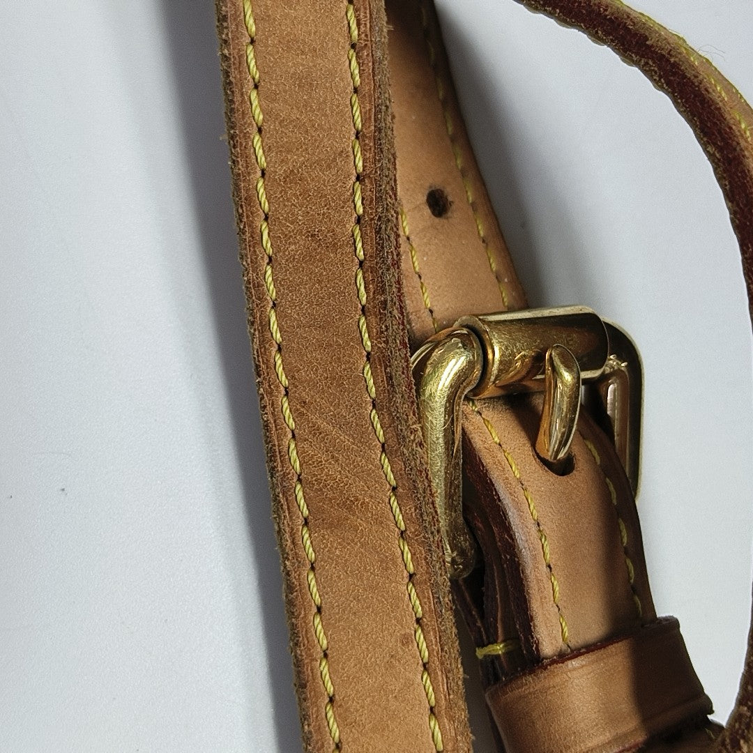 PALERMO GM Monogram Coated Canvas Brown