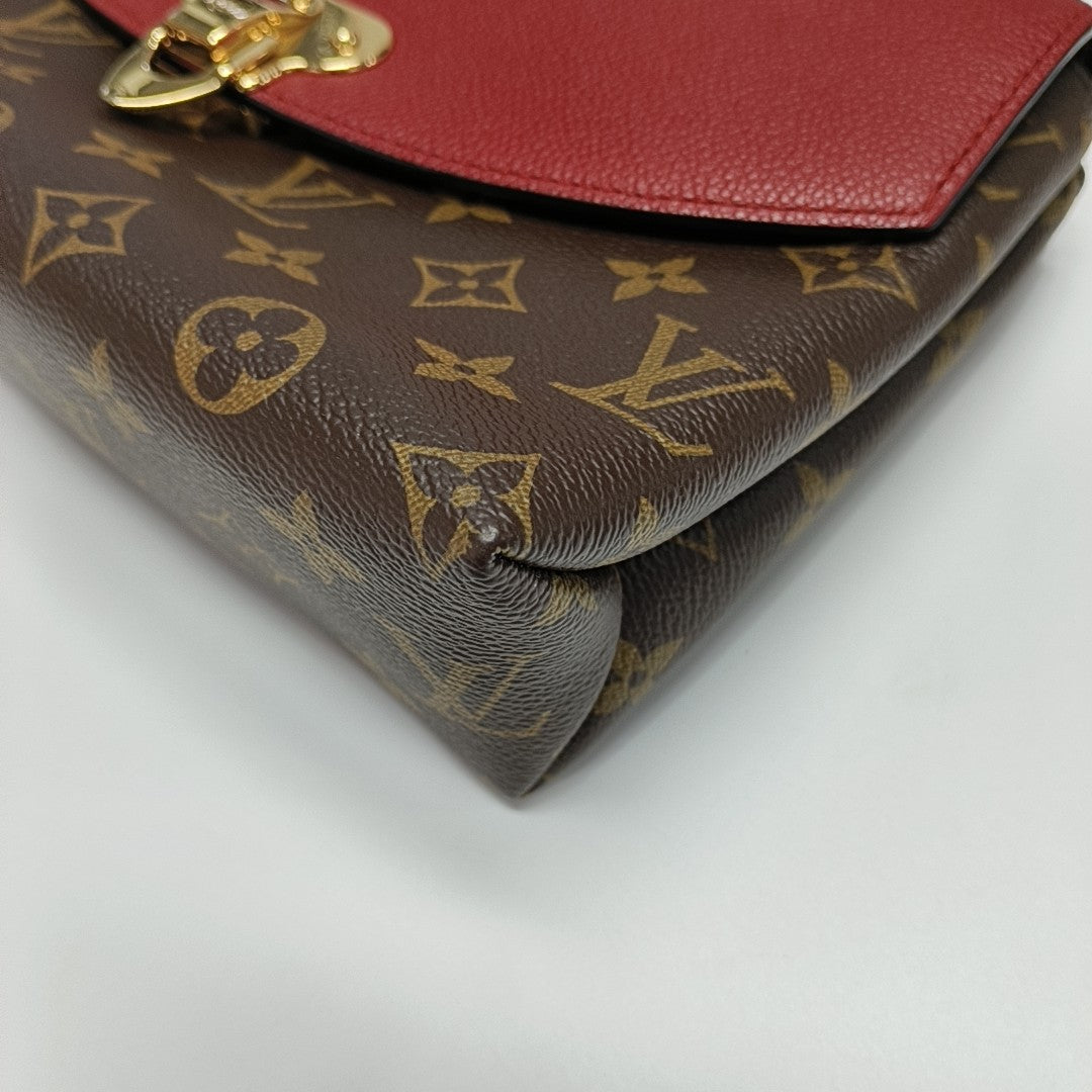 SAINT PLACIDE Monogram Coated Canvas Brown