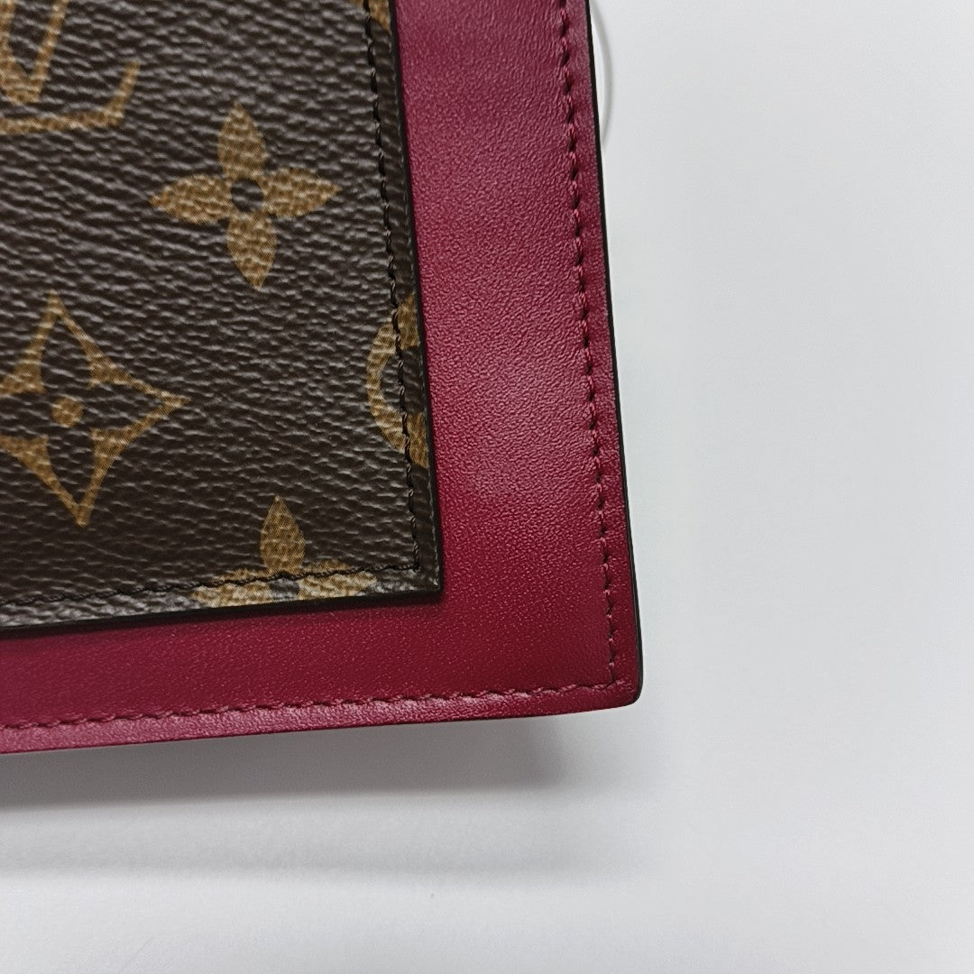 FLORE Monogram Coated Canvas Brown