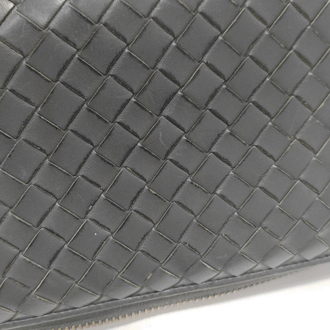 Calfskin Wallet Gray