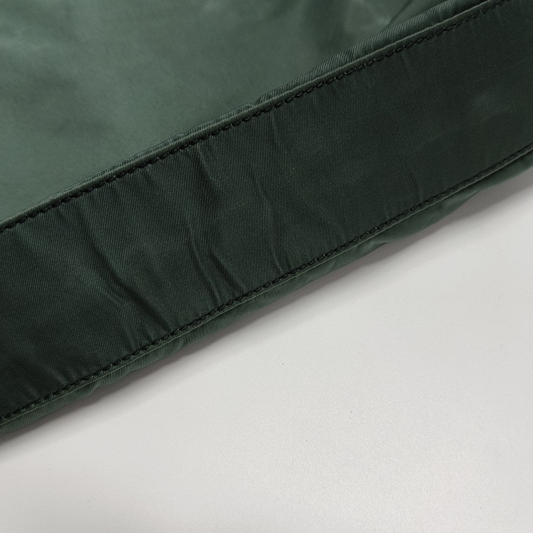 Nylon Tote Bag Green