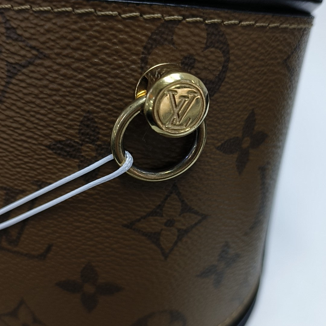 CANNES PM Monogram Coated Canvas Brown