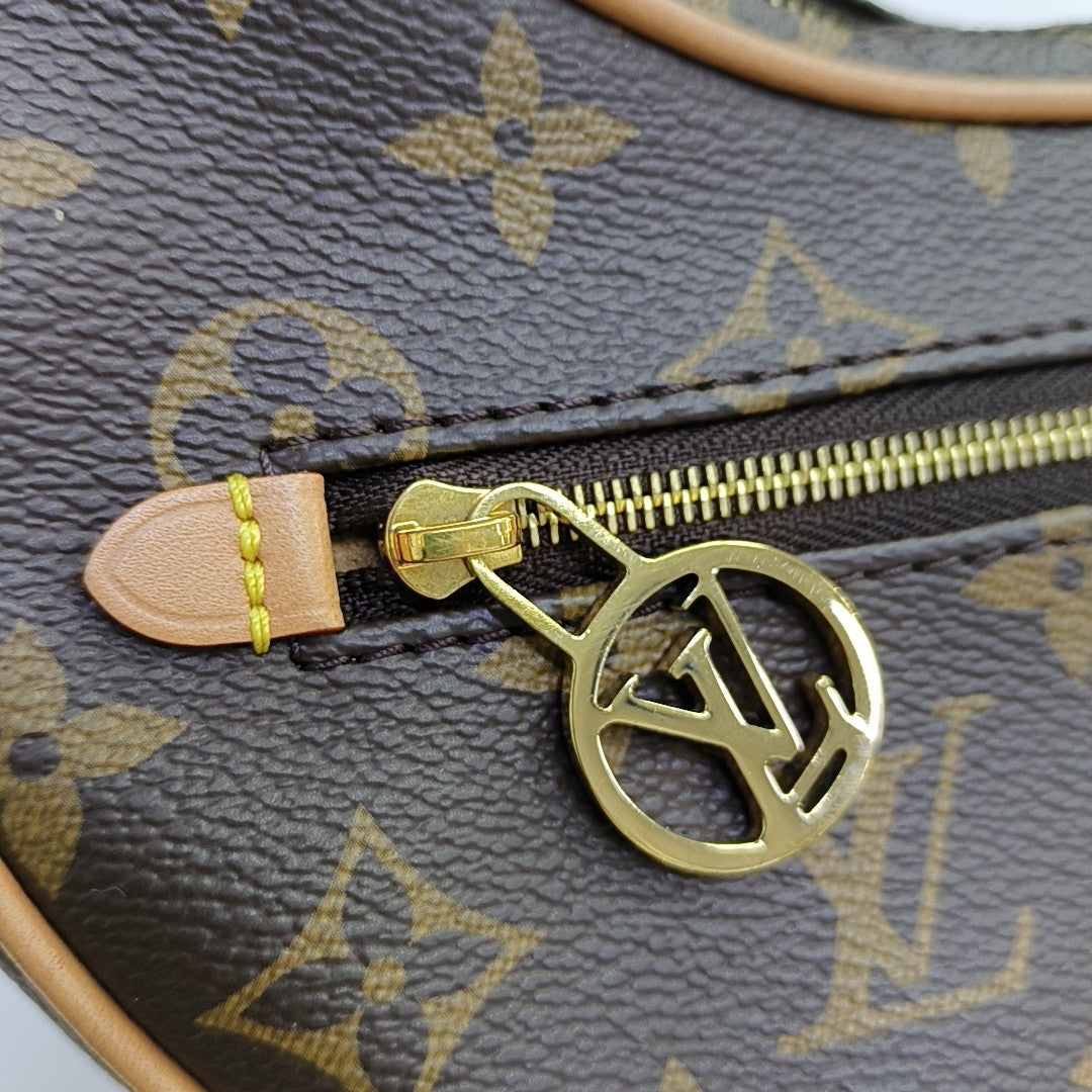 LOOP Monogram Coated Canvas Brown
