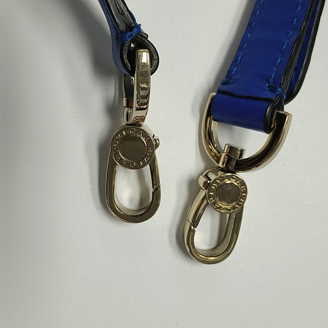 SERPENTI SCAGLIE Calfskin Blue