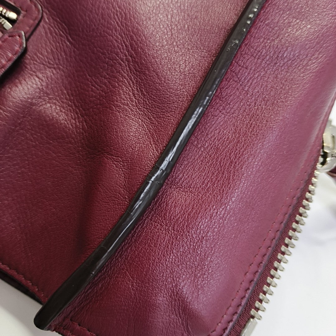 Papier Calfskin Red