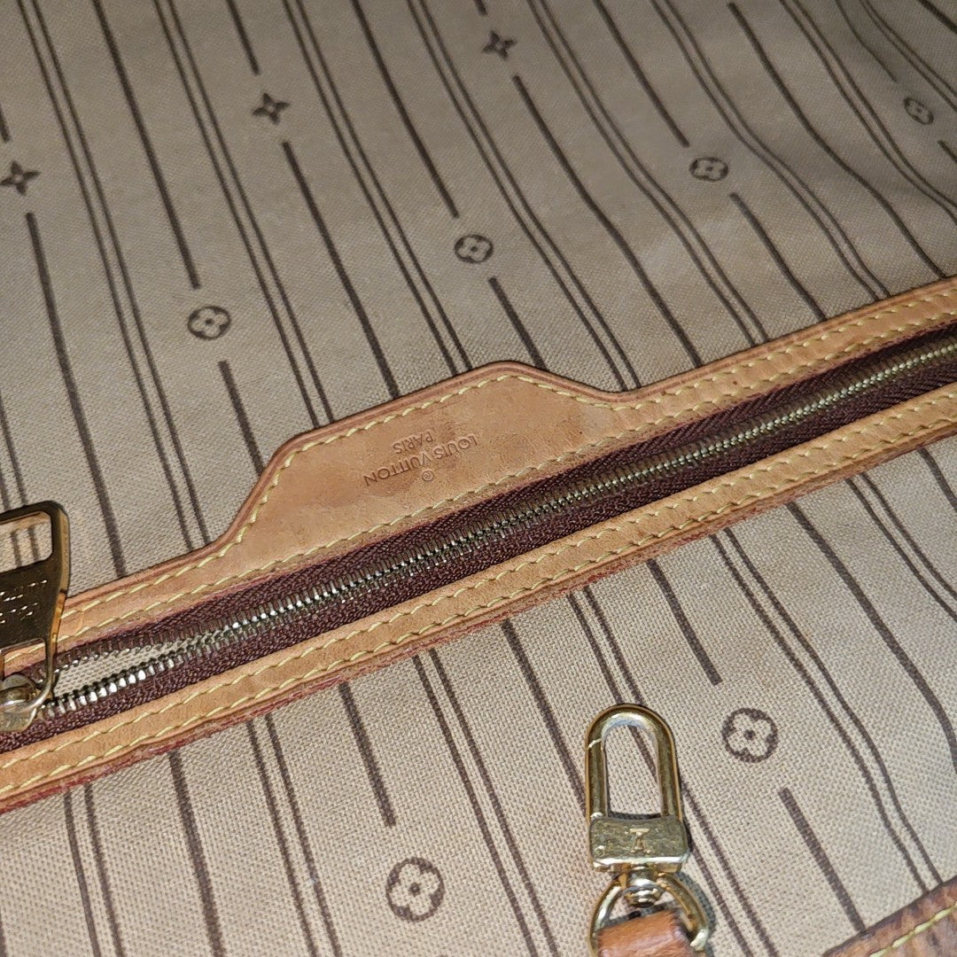 DELIGHTFUL Monogram Coated Canvas Brown