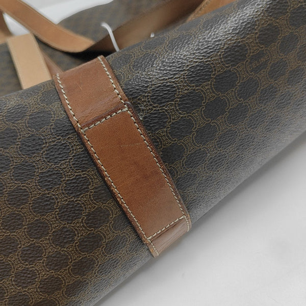 MACADAM SHOPPING BAG Coated Canvas Brown