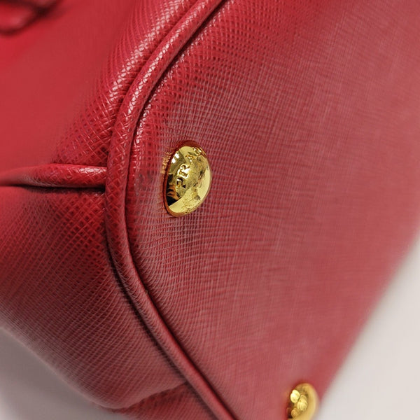 Galleria Large Saffiano Calfskin Red