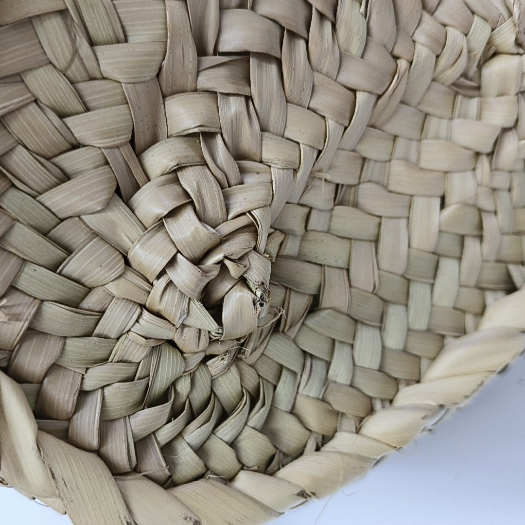 Basket Small Straw Beige