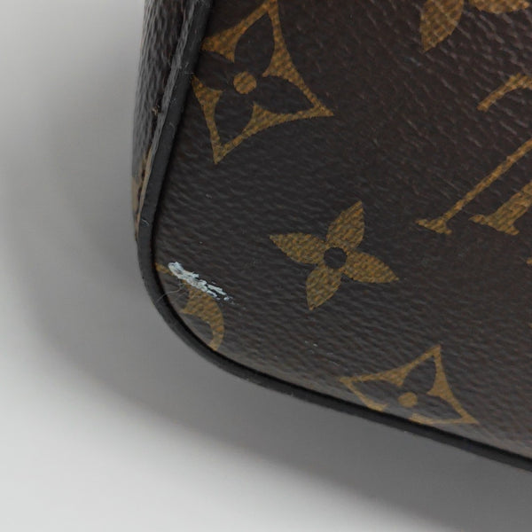 NÉONOÉ MM Monogram Coated Canvas Brown